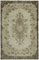 Vintage Turkish Cotton and Wool Rug 1