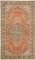 Vintage Turkish Cotton and Wool Rug, Image 1