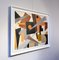 Armilde Dupont, Abstract Composition, 1970s, Oil on Canvas, Framed, Image 5