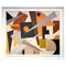 Armilde Dupont, Abstract Composition, 1970s, Oil on Canvas, Framed, Image 1