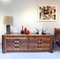 Mid-Century Modern Sideboard with Drawers by Guiseppe Rivadossi, 1970s 2