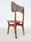 Mid-Century Modern Dining Chairs Model S3 attributed to Alfred Hendrickx, Belgium, 1960s, Set of 6 4