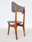 Mid-Century Modern Dining Chairs Model S3 attributed to Alfred Hendrickx, Belgium, 1960s, Set of 6, Image 4