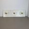 Space Age White Cubic Wall Lights, Germany, 1980s, Set of 2, Image 2