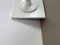 Space Age White Cubic Wall Lights, Germany, 1980s, Set of 2 20