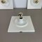 Space Age White Cubic Wall Lights, Germany, 1980s, Set of 2 15