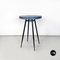 Mid-Century Modern Italian Black & Grey-Blue Bar Tables, 1950s, Set of 3 5