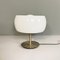 Mid-Century Italian Glass Metal Erse Table Lamp attributed to Magistretti for Artemide, 1960s 4