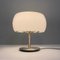 Mid-Century Italian Glass Metal Erse Table Lamp attributed to Magistretti for Artemide, 1960s 13