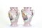 French Floral Vases Porcelain Urns from Sevres, Set of 2 12