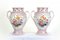 French Floral Vases Porcelain Urns from Sevres, Set of 2 13