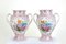 French Floral Vases Porcelain Urns from Sevres, Set of 2 3