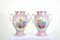French Floral Vases Porcelain Urns from Sevres, Set of 2 2