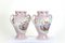 French Floral Vases Porcelain Urns from Sevres, Set of 2 4