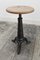 Industrial Adjustable Stool in Cast Iron, 1920s, Image 3