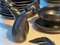 Mat Black Earthenware Table Service of Ceramony Vallauris, 1960,, Set of 38 6