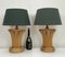 Mid-Century Coastal Style Bamboo Pencil Reed Table Lamps, 1970s, Set of 2 3