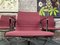 Aluminum Ea 108 Chairs in Hopsak Red-Raspberry by Charles & Ray Eames for Vitra, Set of 4, Image 6