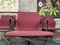 Ea 108 Stühle aus Aluminium in Hopsak Rot-Raspberry von Charles & Ray Eames für Vitra, 4 . Set 6
