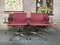 Chaises Ea 108 en Aluminium Hopsak Rouge-Framboise par Charles & Ray Eames pour Vitra, Set de 4 1