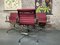 Chaises Ea 108 en Aluminium Hopsak Rouge-Framboise par Charles & Ray Eames pour Vitra, Set de 4 3