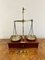 Victorian Brass Scales and Weights, 1880s, Set of 5 1
