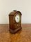 Victorian Mahogany Inlaid Mantle Clock, 1880s 3