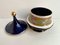 Cobalt Blue Ceramic Candy or Sugar Bowl from Il Verrocchio, Italy, 1970s 3