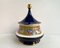 Cobalt Blue Ceramic Candy or Sugar Bowl from Il Verrocchio, Italy, 1970s 1