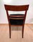 Neoclassical Mahogany and Velvet Side Chair with Ebony Inlays, Vienna, Austria, 1820s 7