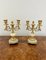 Victorian Ormolu and Marble Candelabras, 1860s, Set of 2 1