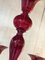 Translucent Red Murano Glass Chandelier from Simoeng, 1990s 5