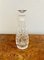 Antike edwardianische Karaffe aus geschliffenem Glas in Glockenform, 1900er 3