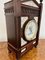 Victorian Ebonies Aesthetic Movement Mantle Clock, 1880s 3