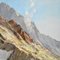 Etienne Albrieux, Mountain Landscape, 1945, Oil on Cardboard, Image 3