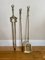 Antique Victorian Ornate Brass Fire Irons, 1880, Set of 3, Image 3