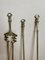 Antique Victorian Ornate Brass Fire Irons, 1880, Set of 3, Image 2