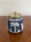 Antique Wedgwood Jasper Ware Biscuit Barrel, 1880s 3