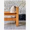 Skandinavischer Vintage Sessel aus Kiefernholz & Stoff 15