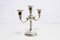 Silver Plated Candleholder, 1960s, Image 1