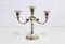 Silver Plated Candleholder, 1960s, Image 8