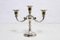 Silver Plated Candleholder, 1960s 2