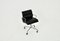 Black Leather Soft Pad Armchair by Charles & Ray Eames for Herman Miller, 1970s, Image 2