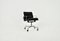 Black Leather Soft Pad Armchair by Charles & Ray Eames for Herman Miller, 1970s 1