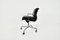 Black Leather Soft Pad Armchair by Charles & Ray Eames for Herman Miller, 1970s 5