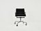 Fauteuil en Cuir Noir Soft Pad par Charles & Ray Eames pour Herman Miller, 1970s 6