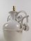 Lampes de Bureau Art Nouveau Milieu du 20ème Siècle en Céramique Blanche par Bassanello Ceramics, Italie, 1940s, Set de 2 10