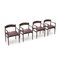107p Chairs with Armrests by Gianfranco Frattini for Cassina, 1960s, Set of 4, Image 2