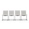 Inlay Chairs by Giovanni Offredi for Saporiti, 1970s, Set of 4 2