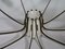 Lámpara Spider Sputnik de 10 luces, años 60, Imagen 9
